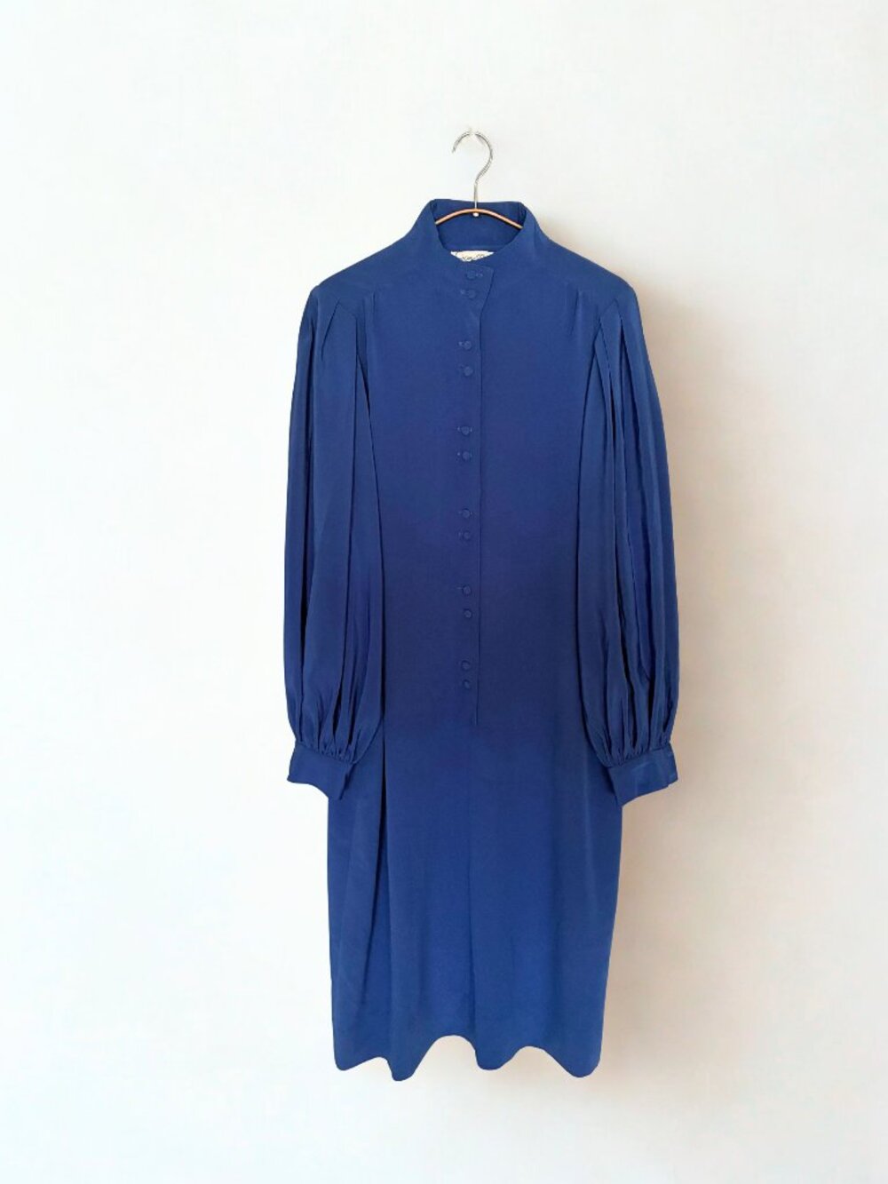 Vintage Gene Roye/Bullocks Wilshire Royal Blue Sheath Dress